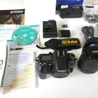Nikon D7000本体＋18-105mm VRレンズ