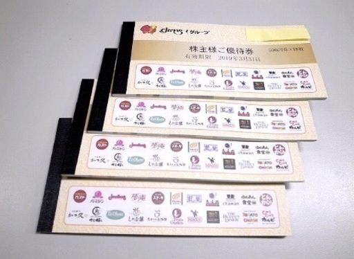 商品券/ギフトカード すかいらーく 株主優待 36000円分