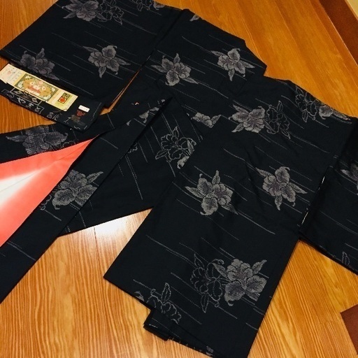 本場鹿児島大島紬 着物 アンサンブル - 着物 