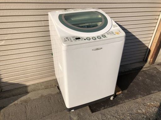 ※商談中※★ 動作〇 ★ ナショナル 電気洗濯機 NA-FD8005R 8.0 kg ◆ National / Panasonic 簡易乾燥機能付