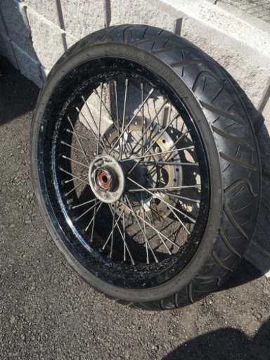 Dトラッカー リヤホイール KDX125SRに使用してました。250SB等