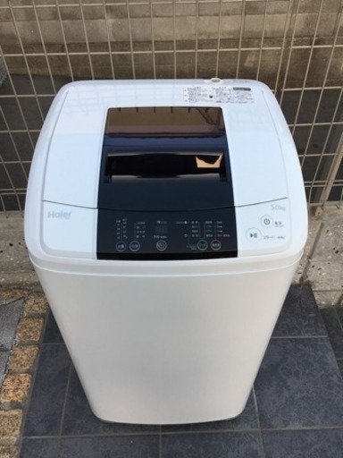 ☆2016年製 洗濯機 Haier 5.0Kg  ☆¥1万3800円