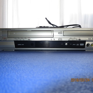 ビデオ一体型DVDレコーダー　DVR-120V　あげます