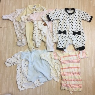 女の子 50-70 まとめ売り 10点セット 新生児 GAP ロ...