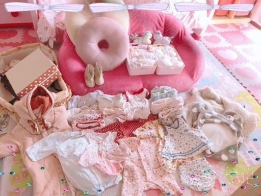 女の子 赤ちゃん 出産 準備 セット お洋服たくさんあります マフィン 東大阪のベビー用品の中古あげます 譲ります ジモティーで不用品の処分
