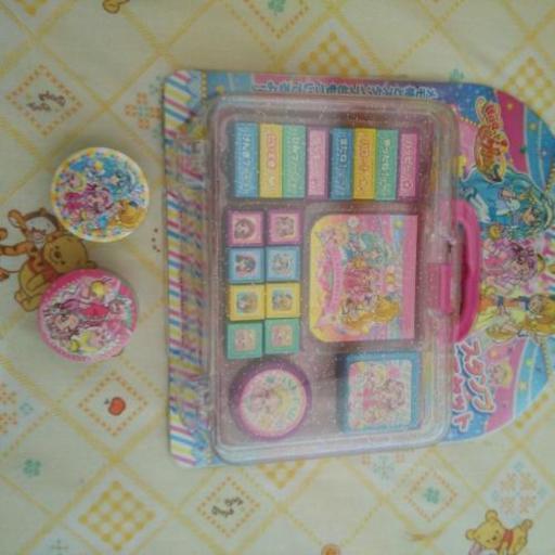Hugっとプリキュアスタンプメモセット テープ Mii 岡山の家電の中古あげます 譲ります ジモティーで不用品の処分