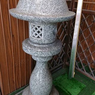 4 石の灯籠 Japanese Stone Lantern   ...