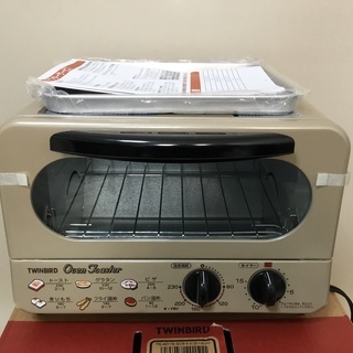 新品・ツインバード オーブントースター TS-4015G