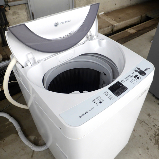 2014年製 5.5kg 洗濯機 シャープ ES-GE55N