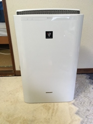 【PM2.5対応】SHARP プラズマクラスター搭載 空気清浄機 ホワイト系 FU-D80-W 動作品 美品