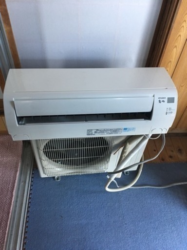 【三菱】霧ヶ峰ルームエアコン ～6畳/2.2kW MSZ-GV223-W 2013年 動作品