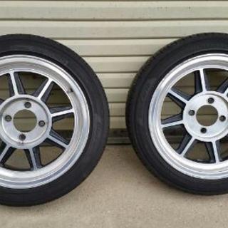 ホイール、ハヤシレーシング、14インチ、ＰＣＤ100、深リム