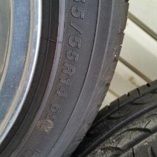 ホイール、ハヤシレーシング、14インチ、ＰＣＤ100、深リム