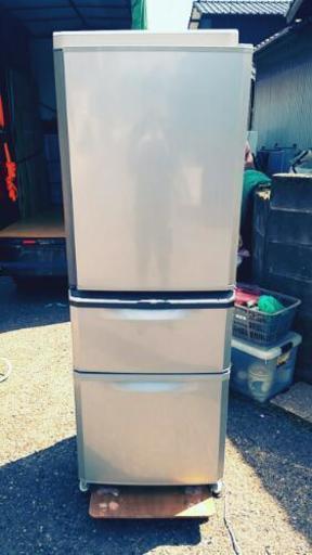三菱　冷蔵庫冷蔵庫　自動製氷付335L 2010年製