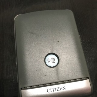 CITIZENの音声卓上時計