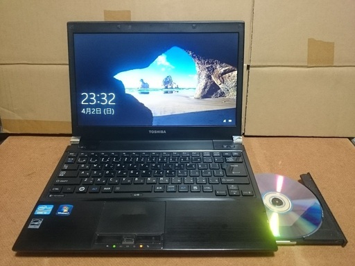 モバイルPC Dynabook RX3 i5 560M 13インチ薄型DVD搭載