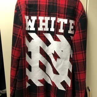 【値下げ】off-white シャツ Mサイズ