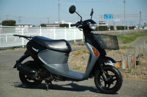 値下げ】格安配送可 試乗可 登録書類付 スズキ レッツ4 黒 CA45A 4スト
