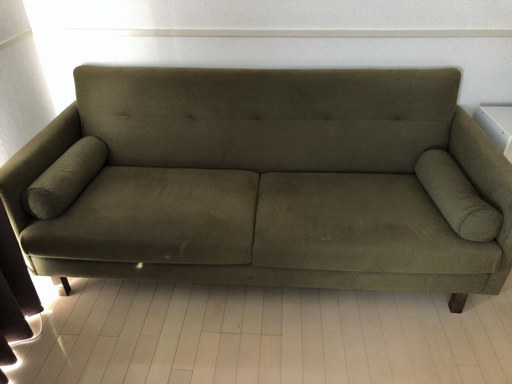 NOYES Volster Sofa 3人掛け＋オットマン