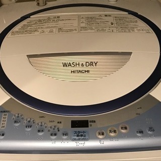 【交渉可】【引取限定】日立 洗濯乾燥機 NW-D8GX 洗濯8kg乾燥6kg