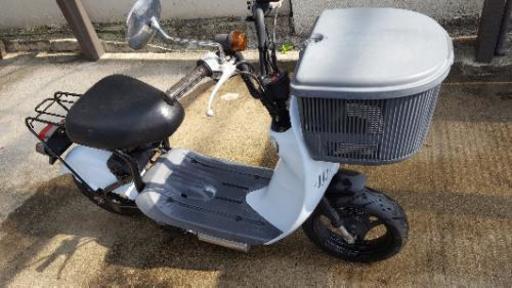 チョイノリ　薄い水色　セル付き　カゴ付き　バッテリー切れ　廃車済み　ジャンク