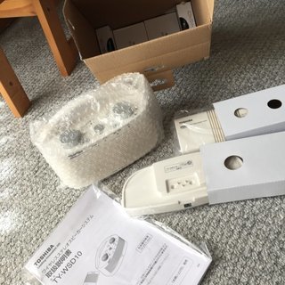 東芝 TY-WSD10W ワイヤレススピーカーシステム