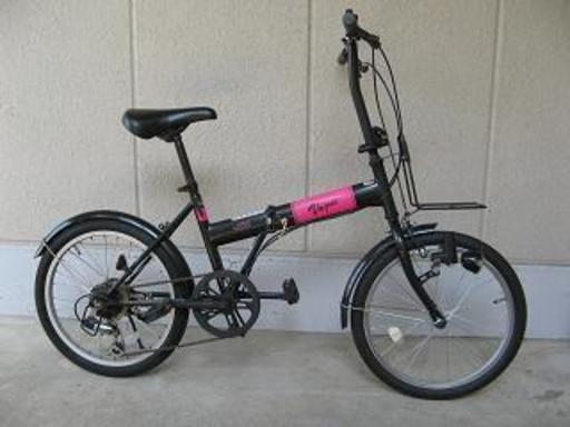 〔中古〕２０インチ折りたたみ自転車（外装６段変速）