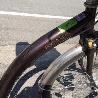 ★普通自転車★ petit Amman ブラウン 3人乗り