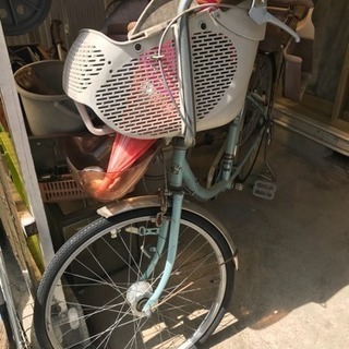 【交渉用】子供シート付き自転車