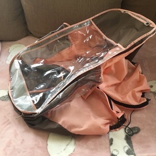 子供乗せ自転車（ママチャリ）レインカバー付