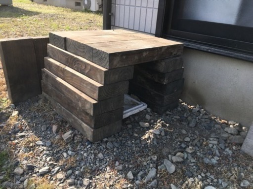 ブラウン調 木材ブロック Shinta 南アルプスのその他の中古あげます