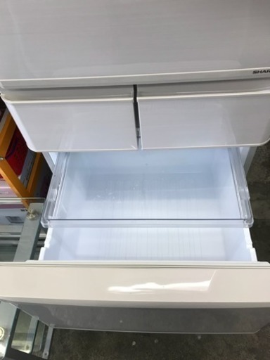 2016年購入 コジマ10年保証付き R▼シャープ 冷美品 蔵庫 424L  両開き 自動製氷 プラズマクラスター搭載 SJ-PW42A (