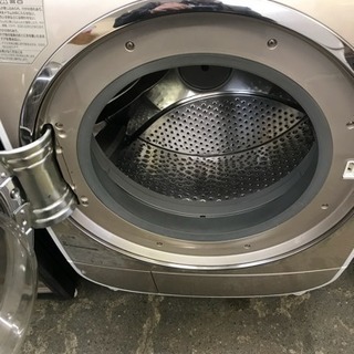 日立《ドラム式洗濯乾燥機》BD-V1　スリム型　洗9.0/乾6.0kg 保証２ヶ月