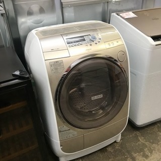 日立《ドラム式洗濯乾燥機》BD-V1　スリム型　洗9.0/乾6....