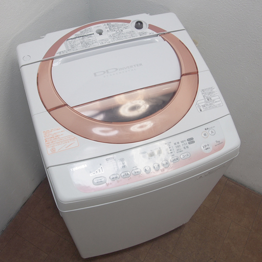 高年式2014年製 7.0kg ファミリー向け洗濯機 CS56