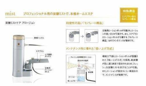 炭酸ガスカートリッジ17本付き！最終受け付け　モデル愛用スキンケア　プロージョン