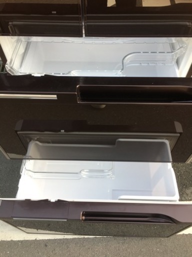 HITACHI 6ドア 冷蔵庫 517L R-B5200 【2012年製】