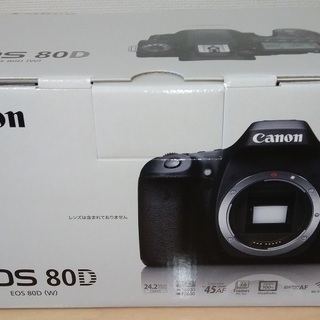 【新品】【未使用】Canon EOS 80D　ボディ