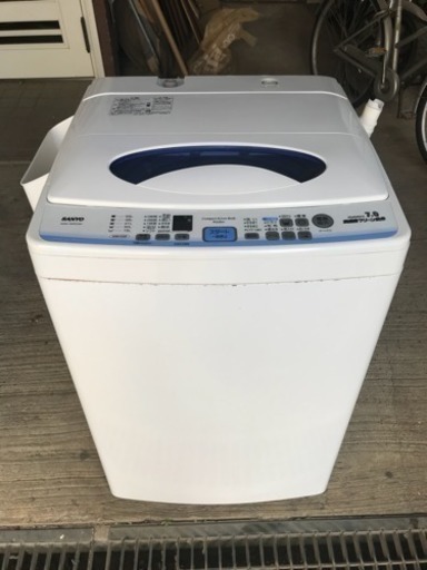 SANYO☆全自動電気洗濯機☆クリーニング済み