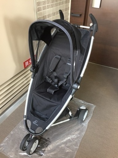 ☆美品☆ クイニー ザップ 黒 使用歴3ヶ月(レインカバー付)