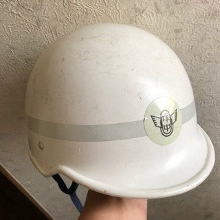 塚沢中学のヘルメット