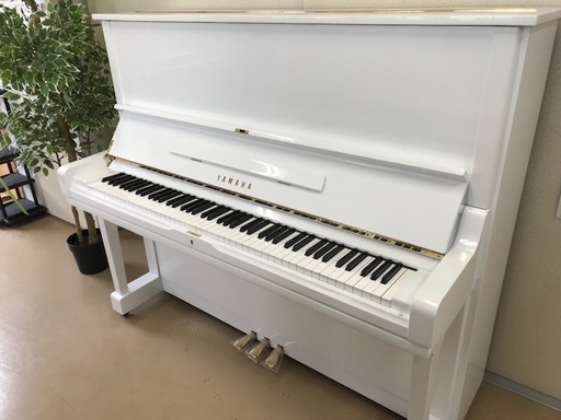 リニューアルピアノ　YAMAHA  U3M　ホワイト