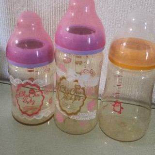 ママカワデザイン 哺乳瓶 ３本セット チュチュベビー