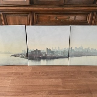 イケアの壁掛けアート  NYマンハッタン島
