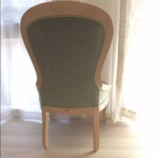イタリア製 チェア グリーン 1人掛け椅子