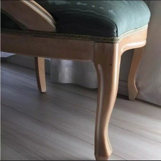 イタリア製 チェア グリーン 1人掛け椅子