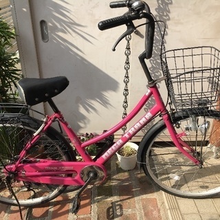 26インチ ピンク 自転車