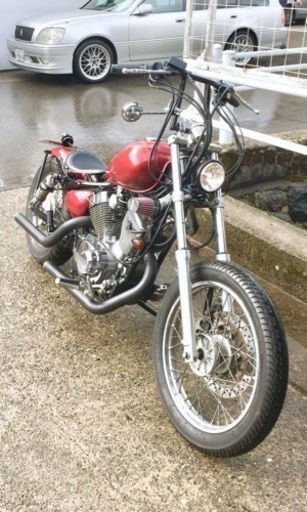 ビラーゴ250 ローダウン 自家塗装 エンジン良好^ ^
