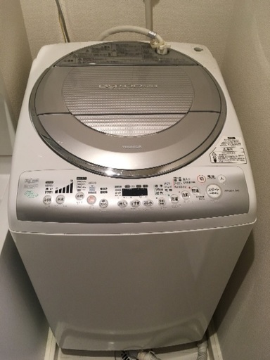 東芝洗濯機8kg \u0026 YAMADA冷蔵庫90L セット