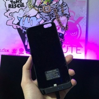 iPhone6/6sPlus用一体型バッテリー8200mAh